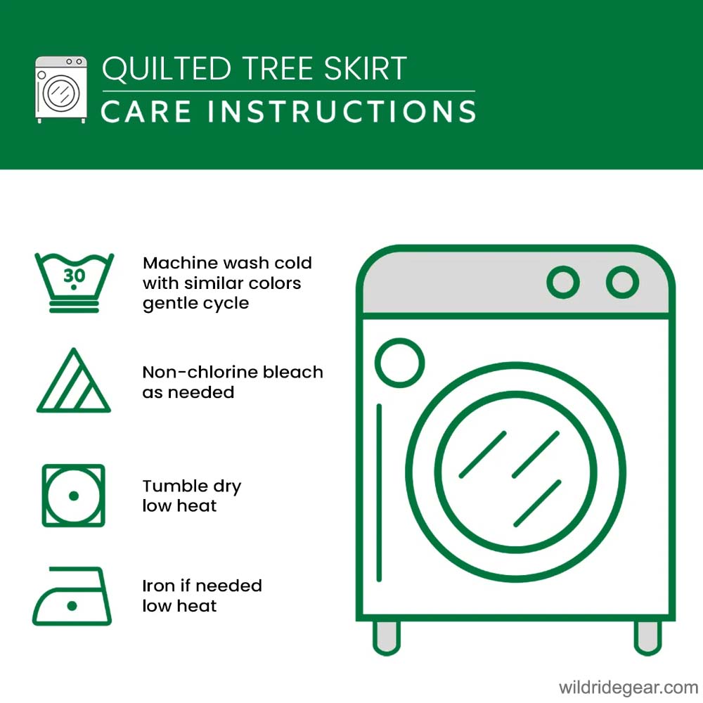 Wiener Magic Chritstmas Quilted Tree Skirt Dachshund Gifts For Women